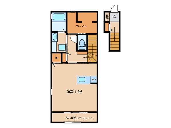 コモド凛の物件間取画像